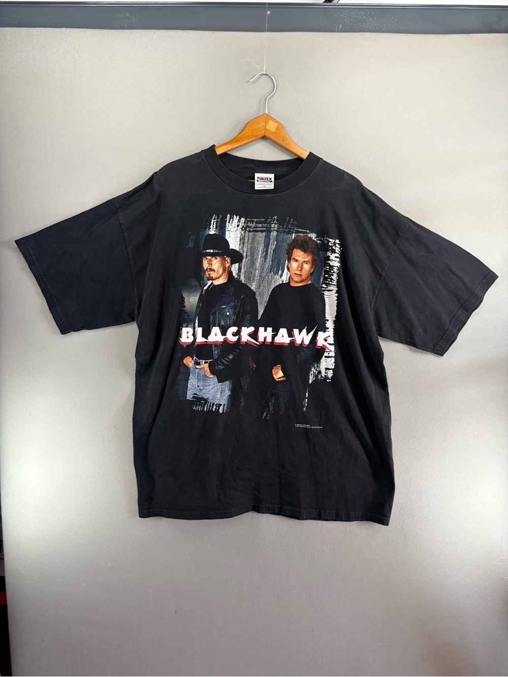 Vintage Blackhawk Band Tour Tee Shirt Y2K 2000 Greatest Hits Tour Black Sz XXL
